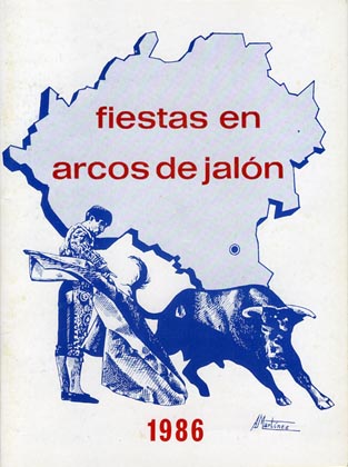 Fiestas patronales en honor al Cristo de la Buena Muerte 1986 Arcos de Jalón